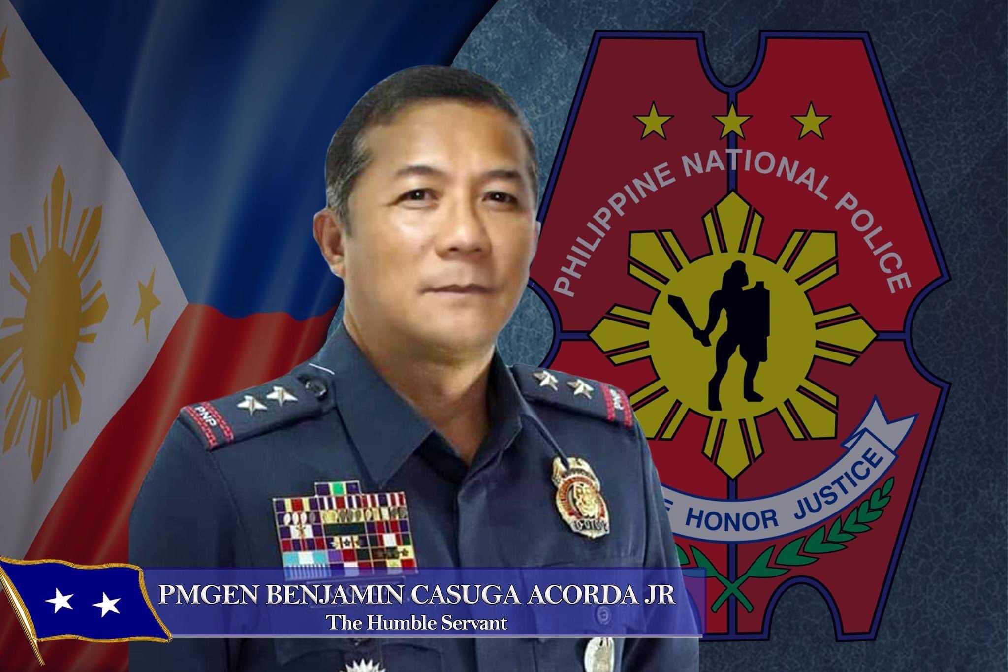 Benjamin Acorda Jr. named as the new PNP chief