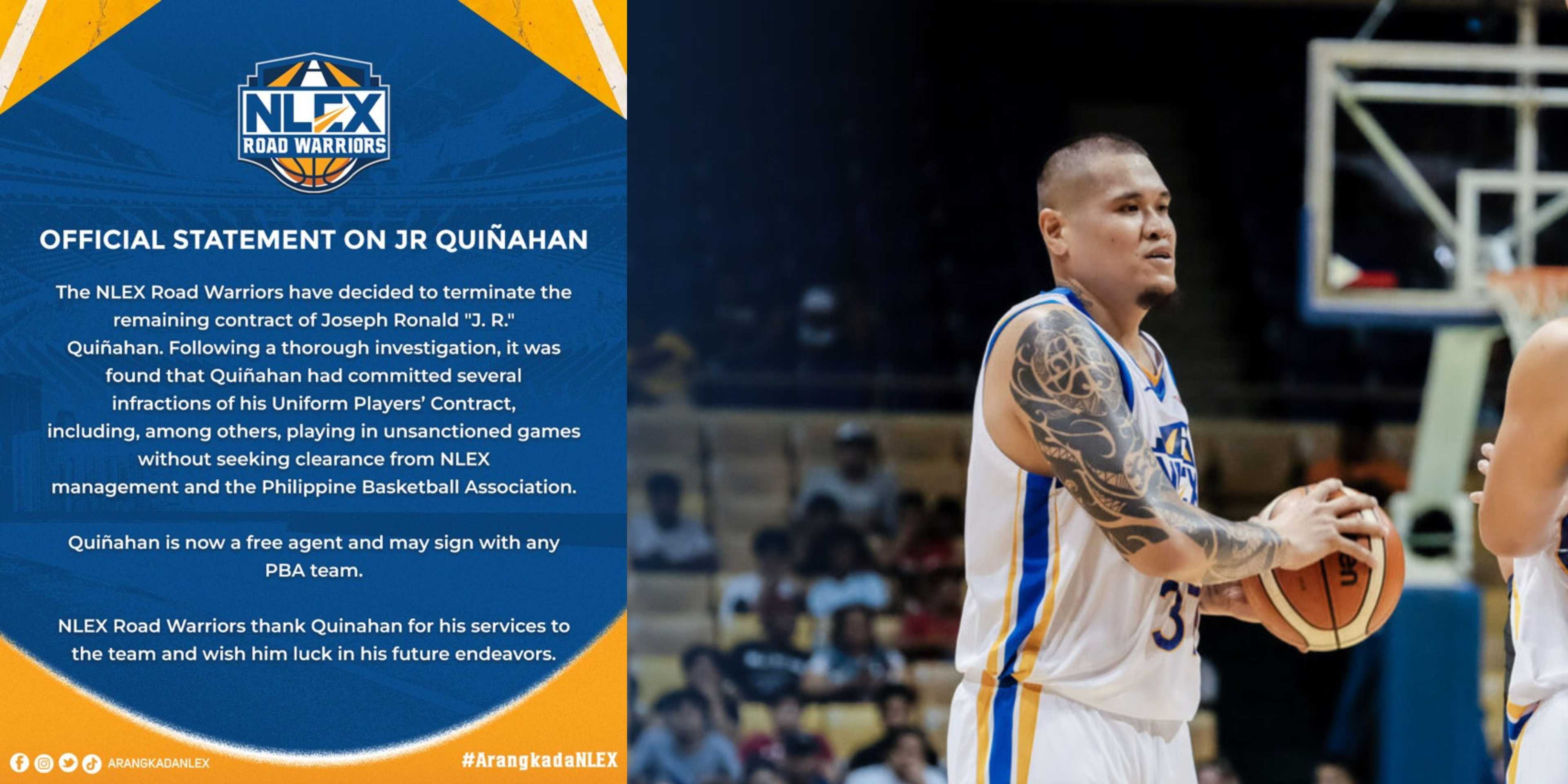 NLEX terminates contract with Quiñahan