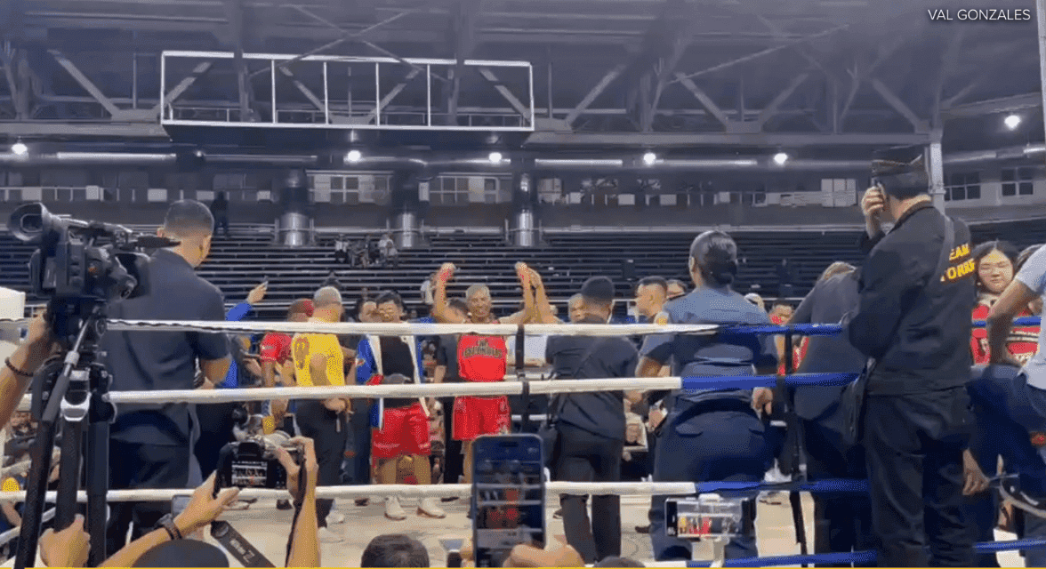 No-show by Baste Duterte gives Torre a win by default in charity bout; P16.3 million collected