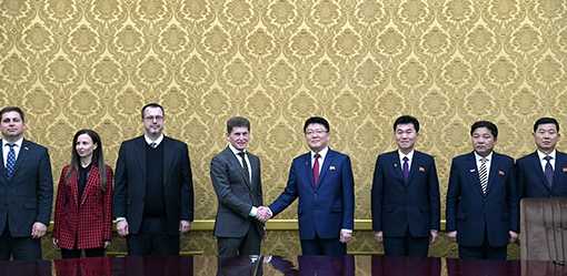 North Korea hosts Russia delegation for talks on economic cooperation