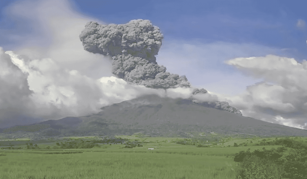 Notice to airmen flying by Mt. Kanlaon issued by Civil Aviation Authority