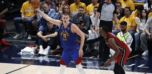 Nuggets rout Heat to draw first blood in NBA Finals