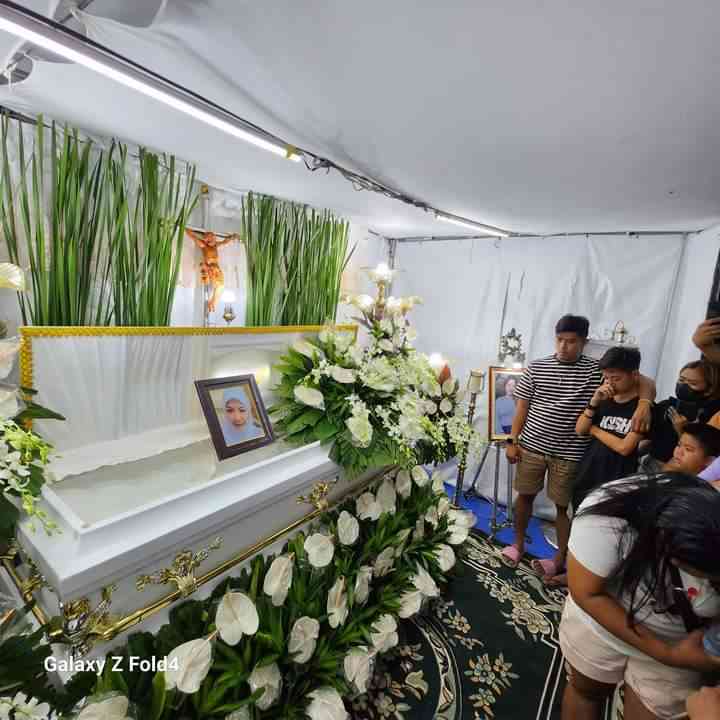 DMW, OWWA officials visit wake of slain OFW Jullebee Ranara