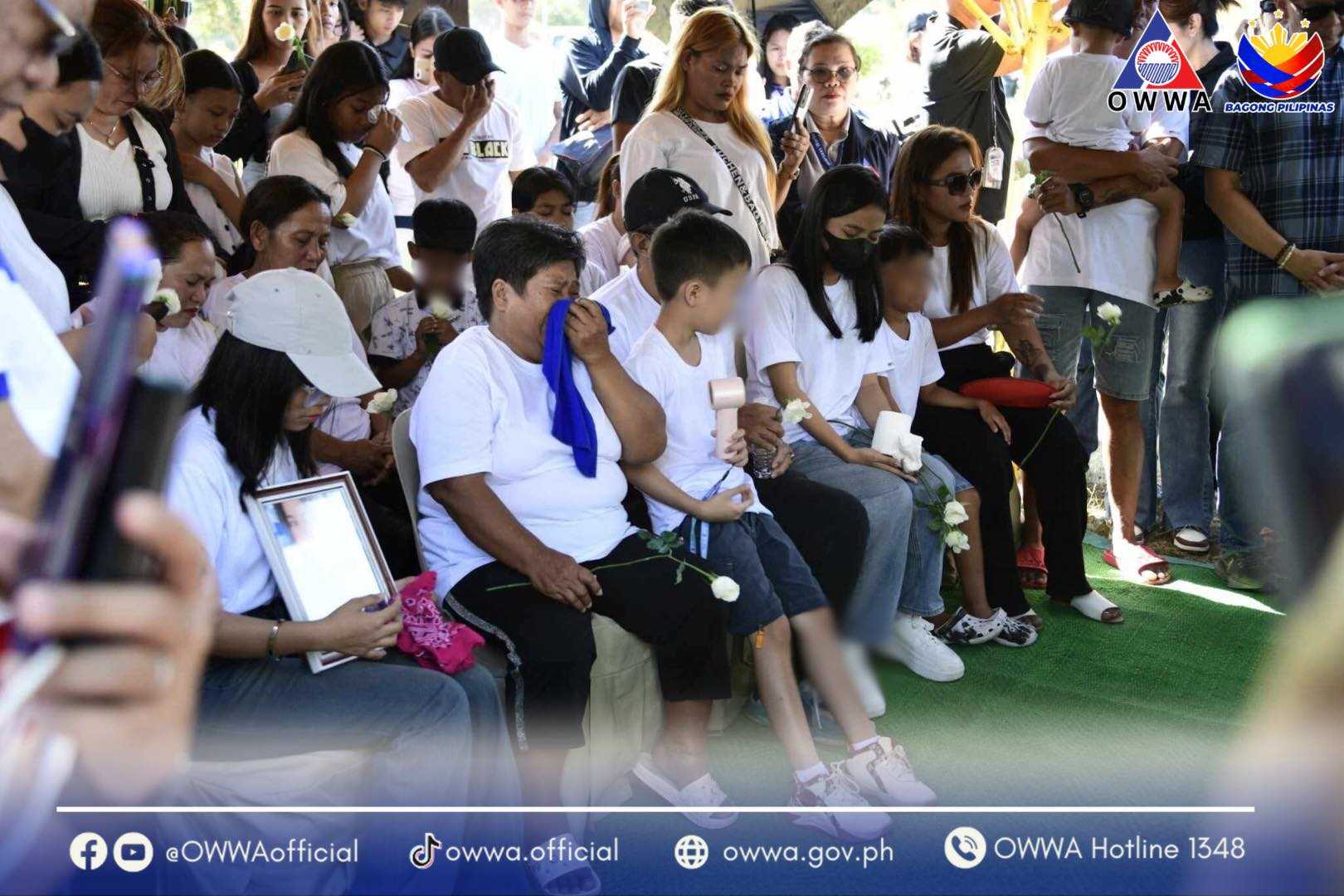 OFW who died of suffocation in Kuwait laid to rest in hometown