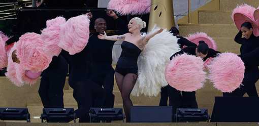 Olympics-Flotilla on Seine, rain and Celine Dion mark start of Paris Olympics