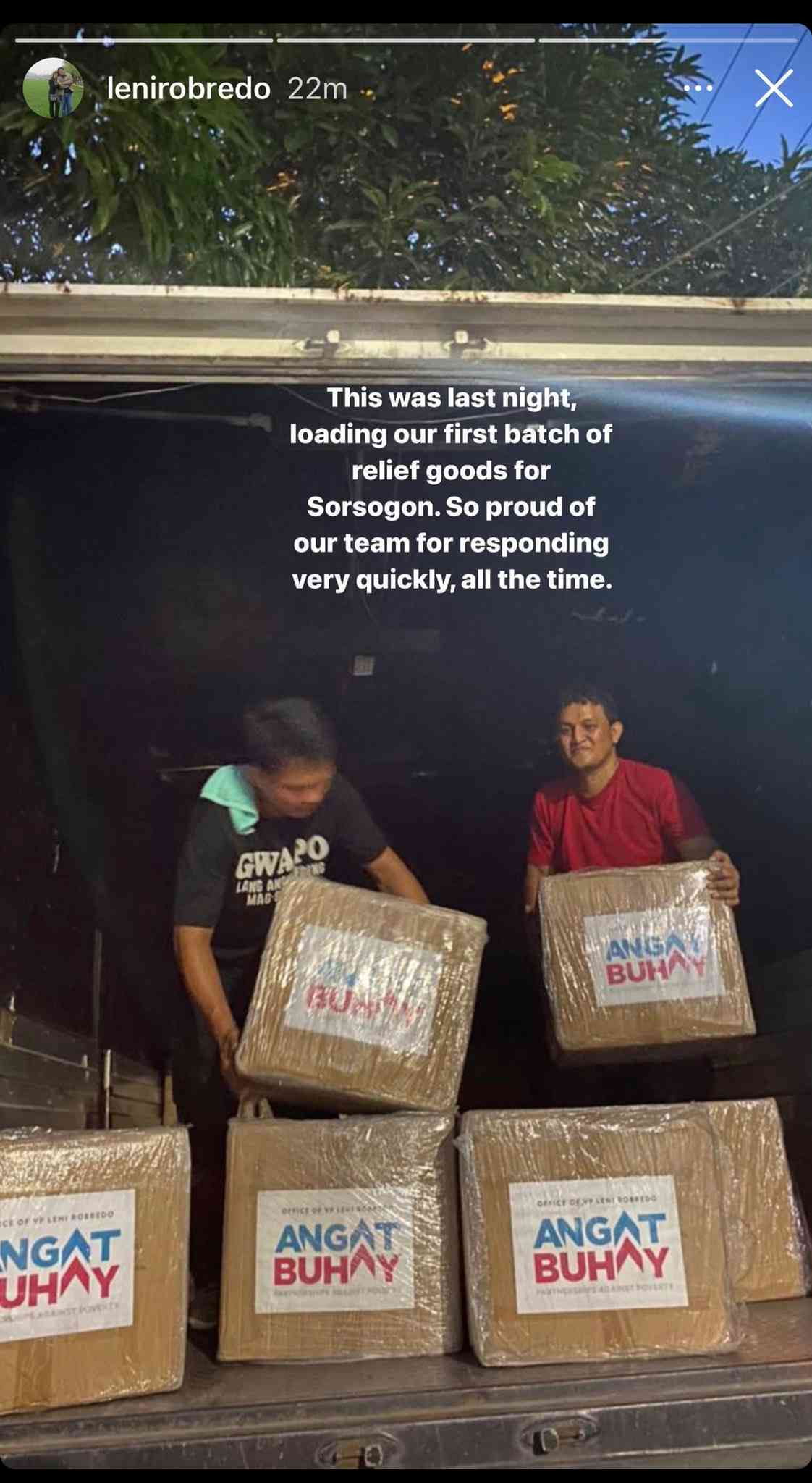 OVP extends aid to Bulusan-eruption victims