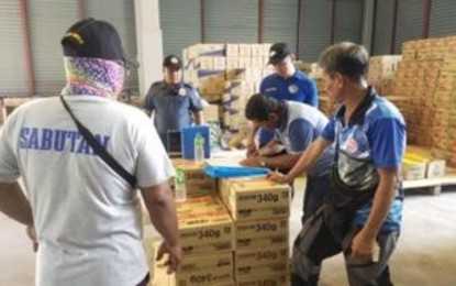 P1.6-M unregistered food products confiscated in Cavite