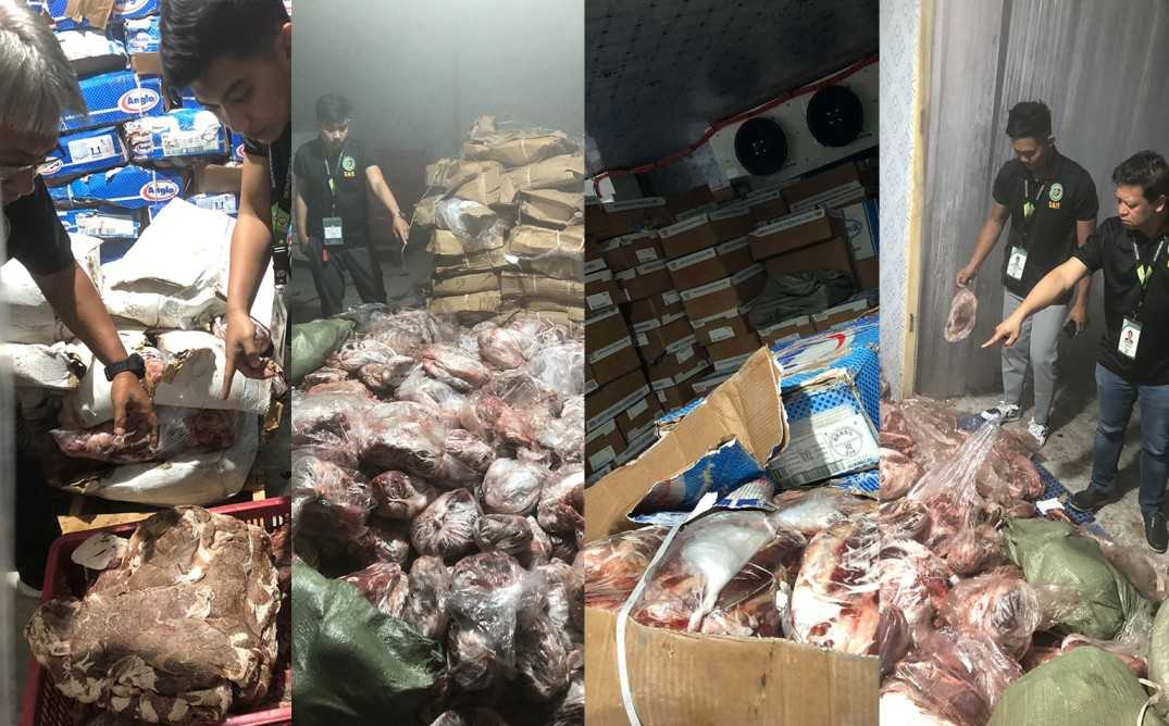 P35-M worth of spoiled frozen meat confiscated in Bulacan