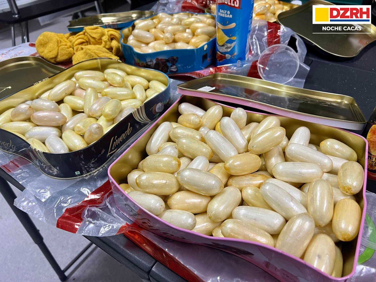 P76M worth of cocaine from S’porean nat’l seized in NAIA