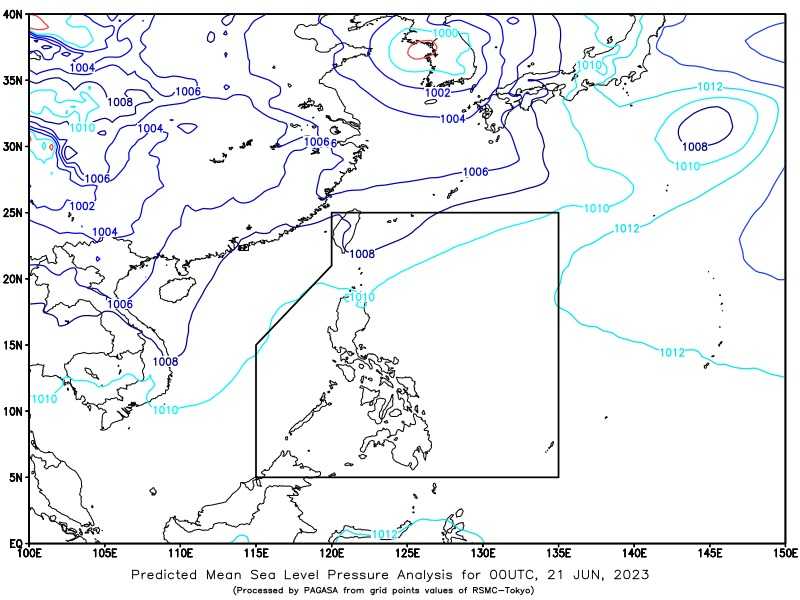 PAGASA: ITCZ to bring cloudy skies, rain showers in Palawan, Mindanao