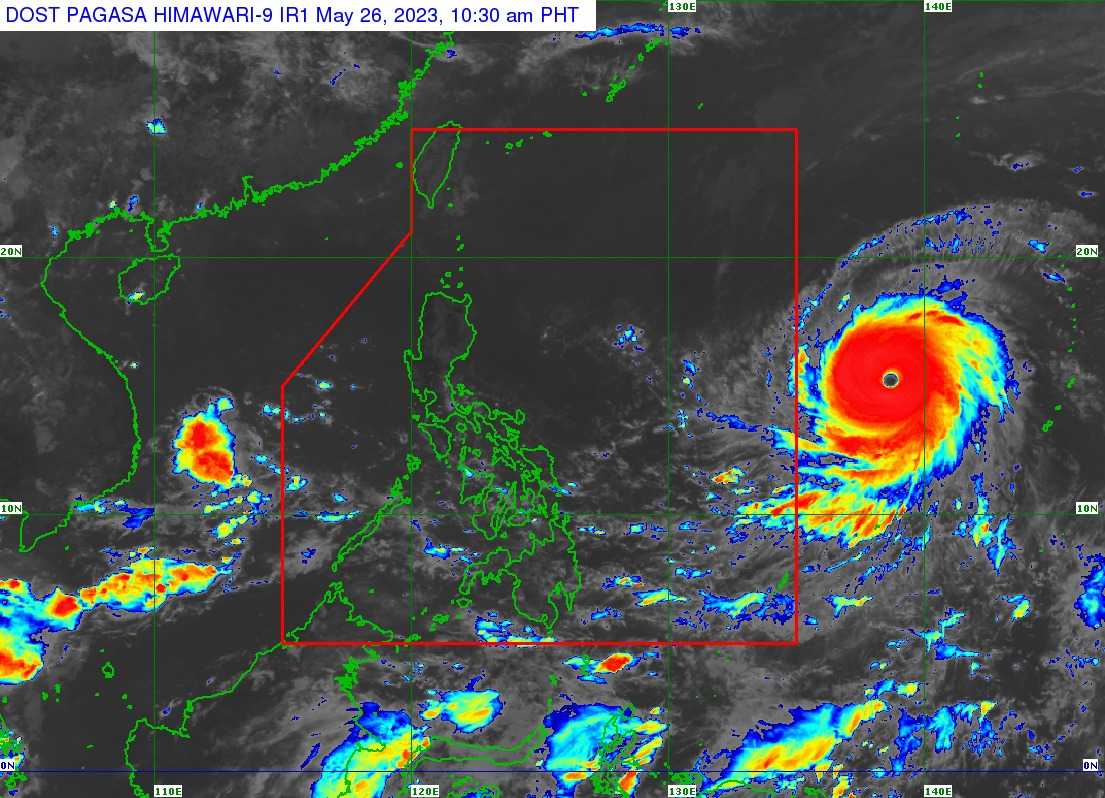 PAGASA: ST Mawar further intensifies outside PAR