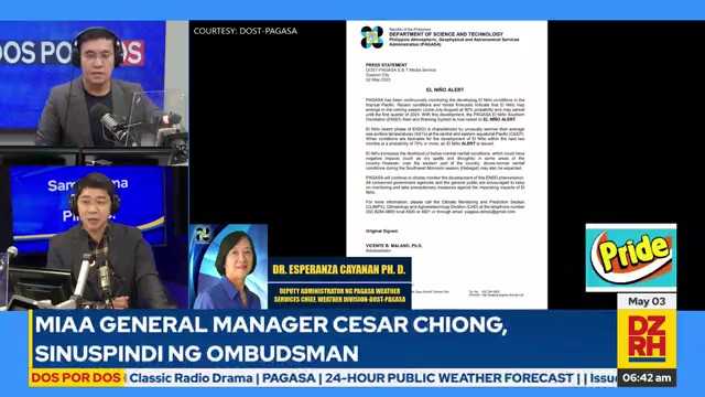 PAGASA warns of 'extreme events' before El Niño hits