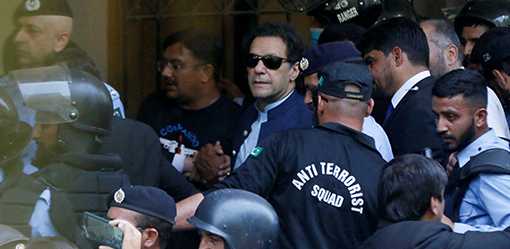 Pakistan's ex-PM Imran Khan questioned on graft charges - lawyer