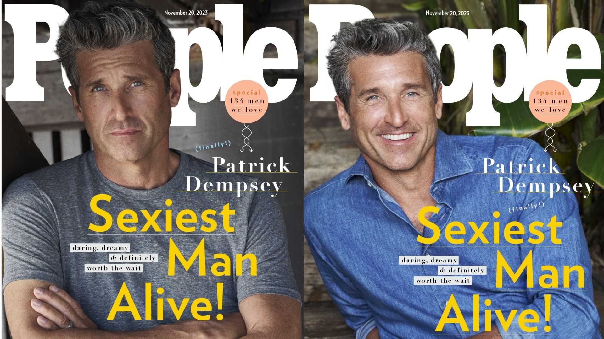 Patrick Dempsey named PEOPLE's 2023 Sexiest Man Alive