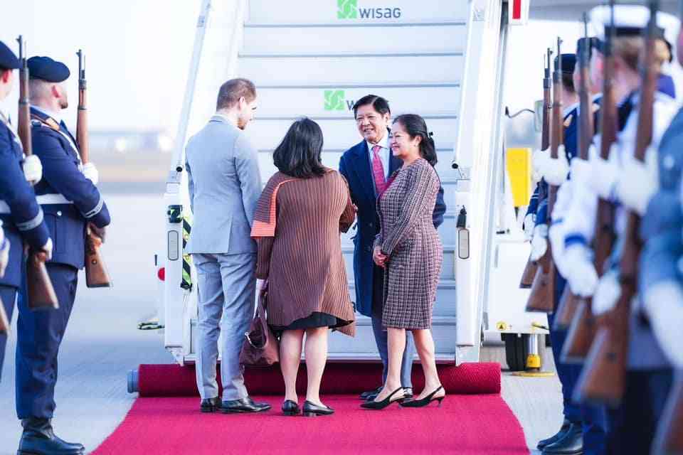 PBBM arrives in Czech Republic for state visit