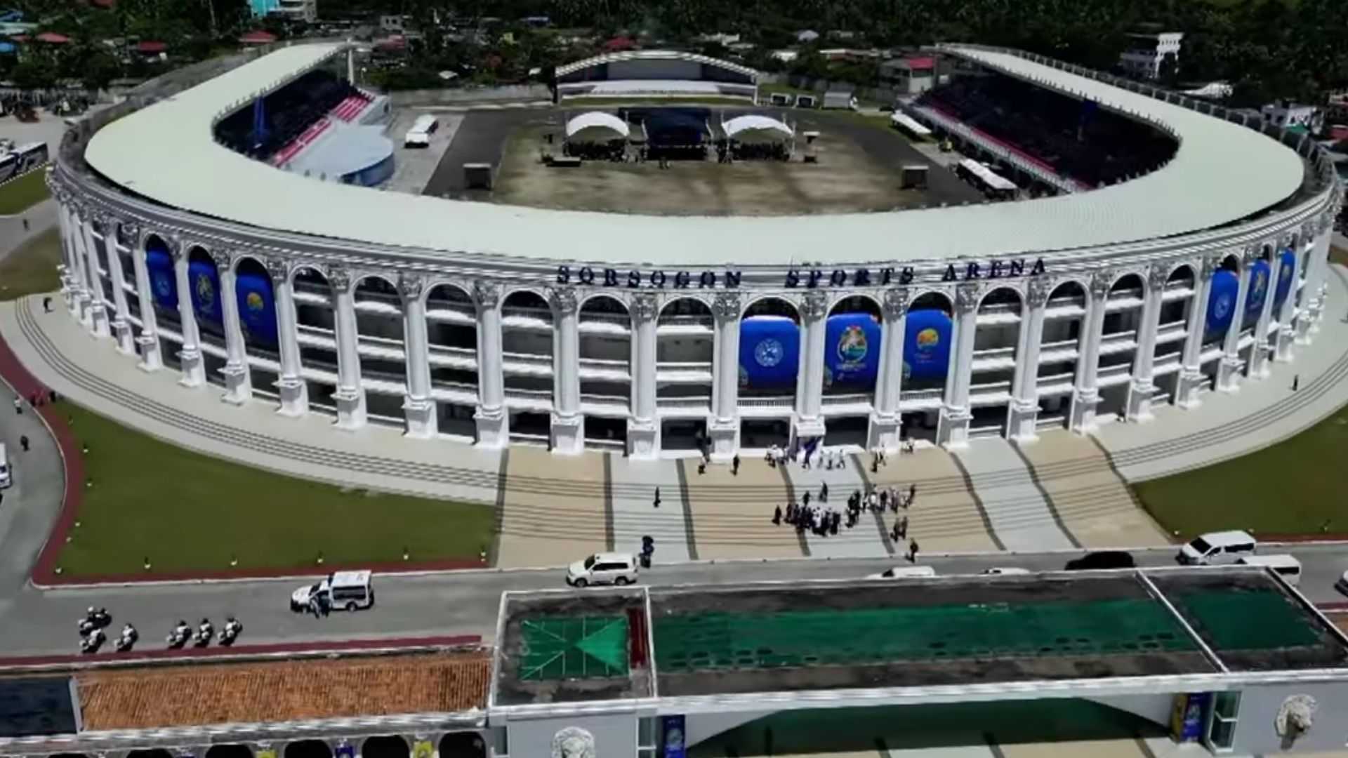 PBBM leads the inauguration of Sorsogon Sports Arena