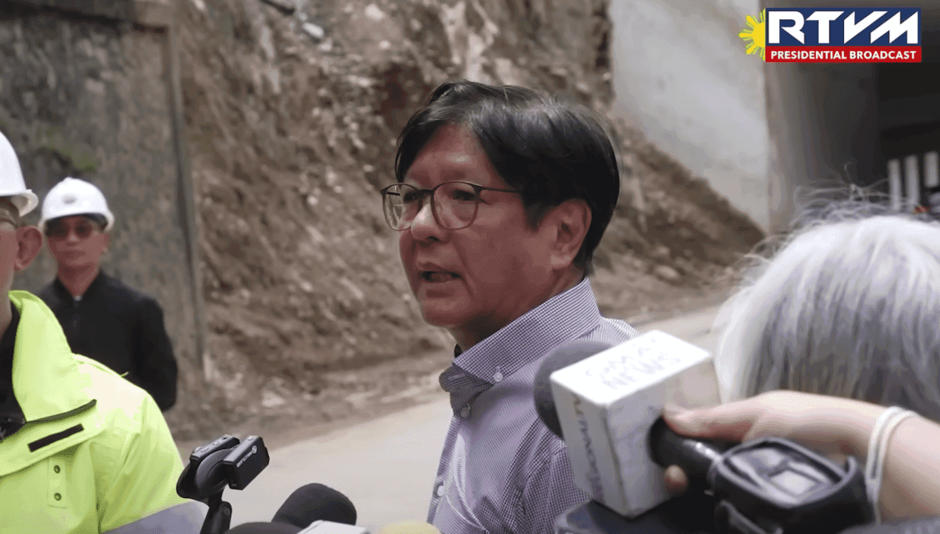 'Parang walang ginawa': PBBM condemns ‘useless’ Kennon Road rock shed project
