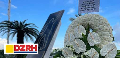 PBBM joins celebration of Ninoy Aquino Day