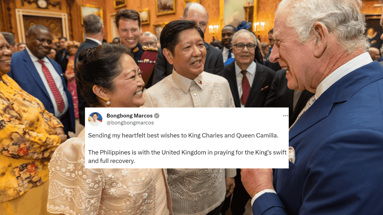 PBBM wishes King Charles III "swift and full recovery"