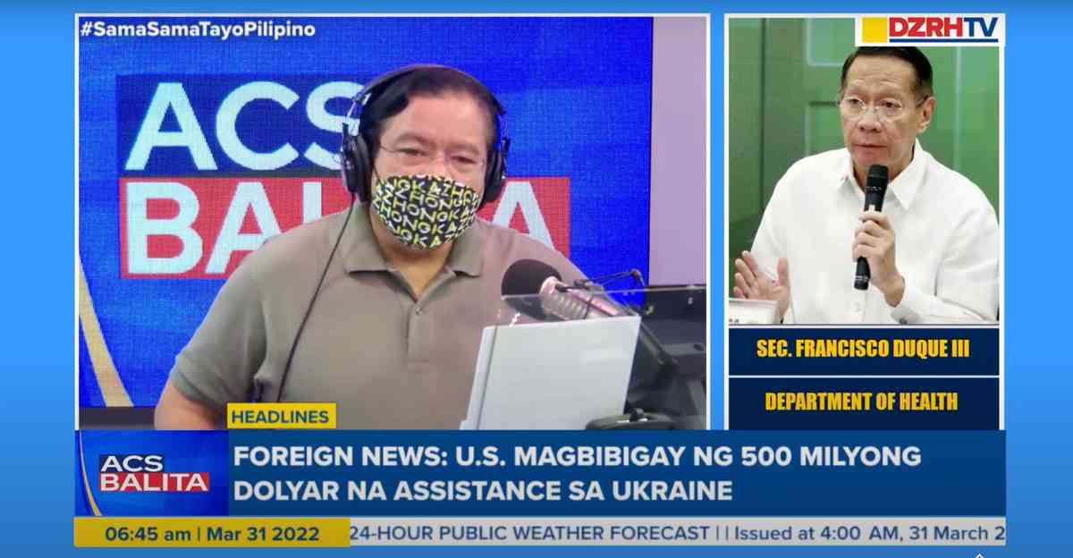 PH to push through border reopening on April 1