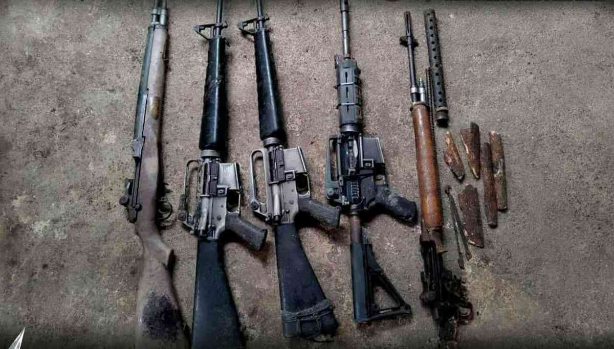 Philippine Army seizes high-powered firearms from communist group