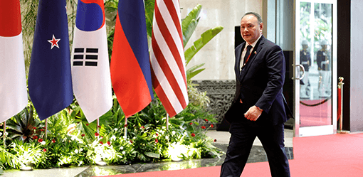 Philippines defence minister calls out China official for "gutter-level talk"