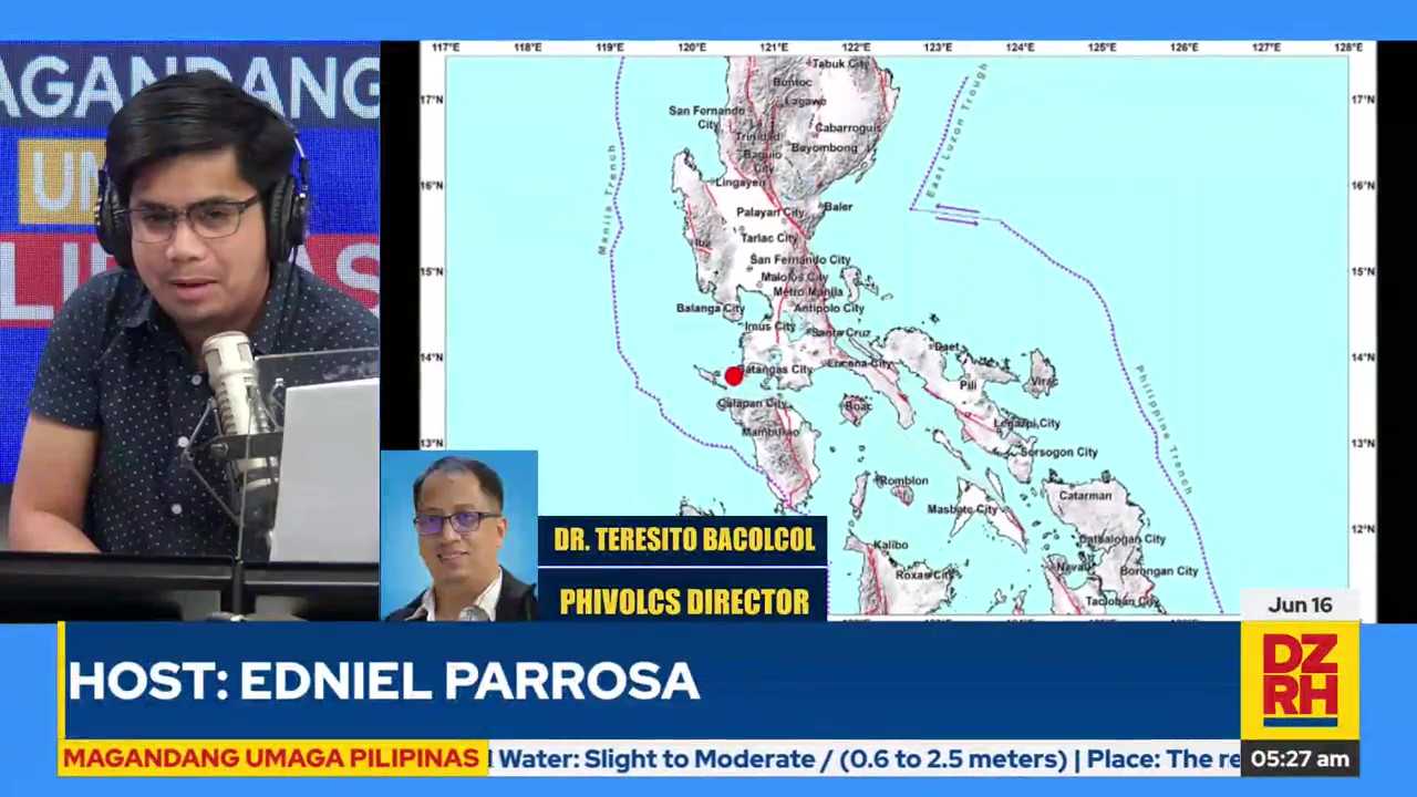 PHIVOLCS assures: Magnitude 6.3 quake will not trigger 'The Big One'