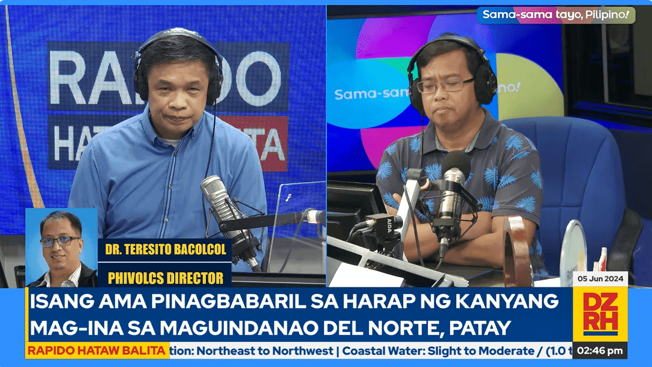 PHIVOLCS clarifies: "No eruption recorded in Kanlaon volcano"