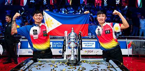 Pinoys rule World Cup of Pool anew