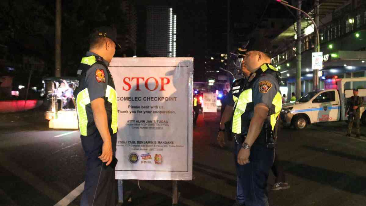 PNP: Around 85 individuals arrested for violating election gun ban