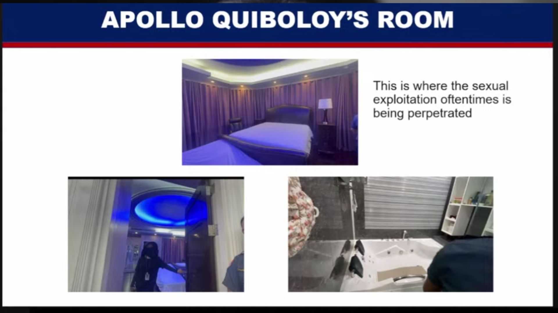 PNP unveils Apollo Quiboloy's room used for sexual abuse