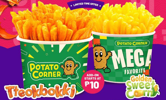 Potato Corner unveils new Korean-inspired flavors: Tteokbokki and Sweet Corn Fries