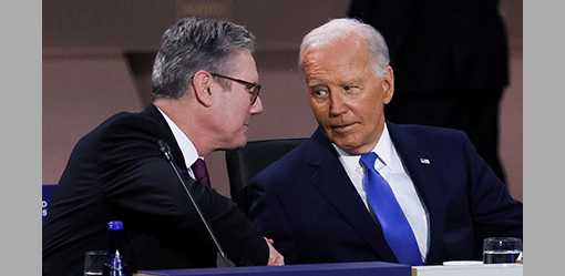 President Biden on 'really good form' in talks, UK PM Starmer says