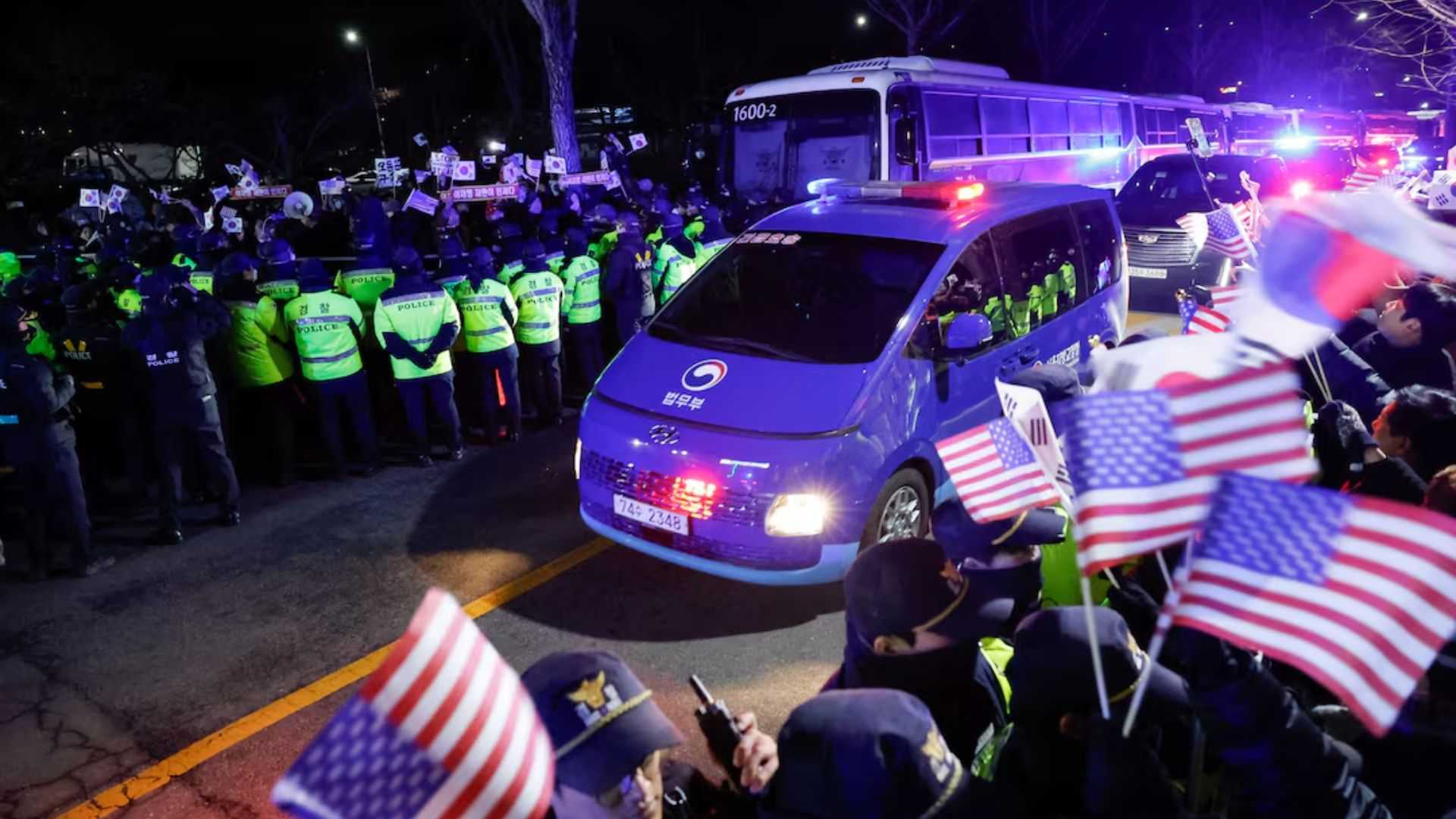 Protesters storm South Korea court after it extends Yoon's detention