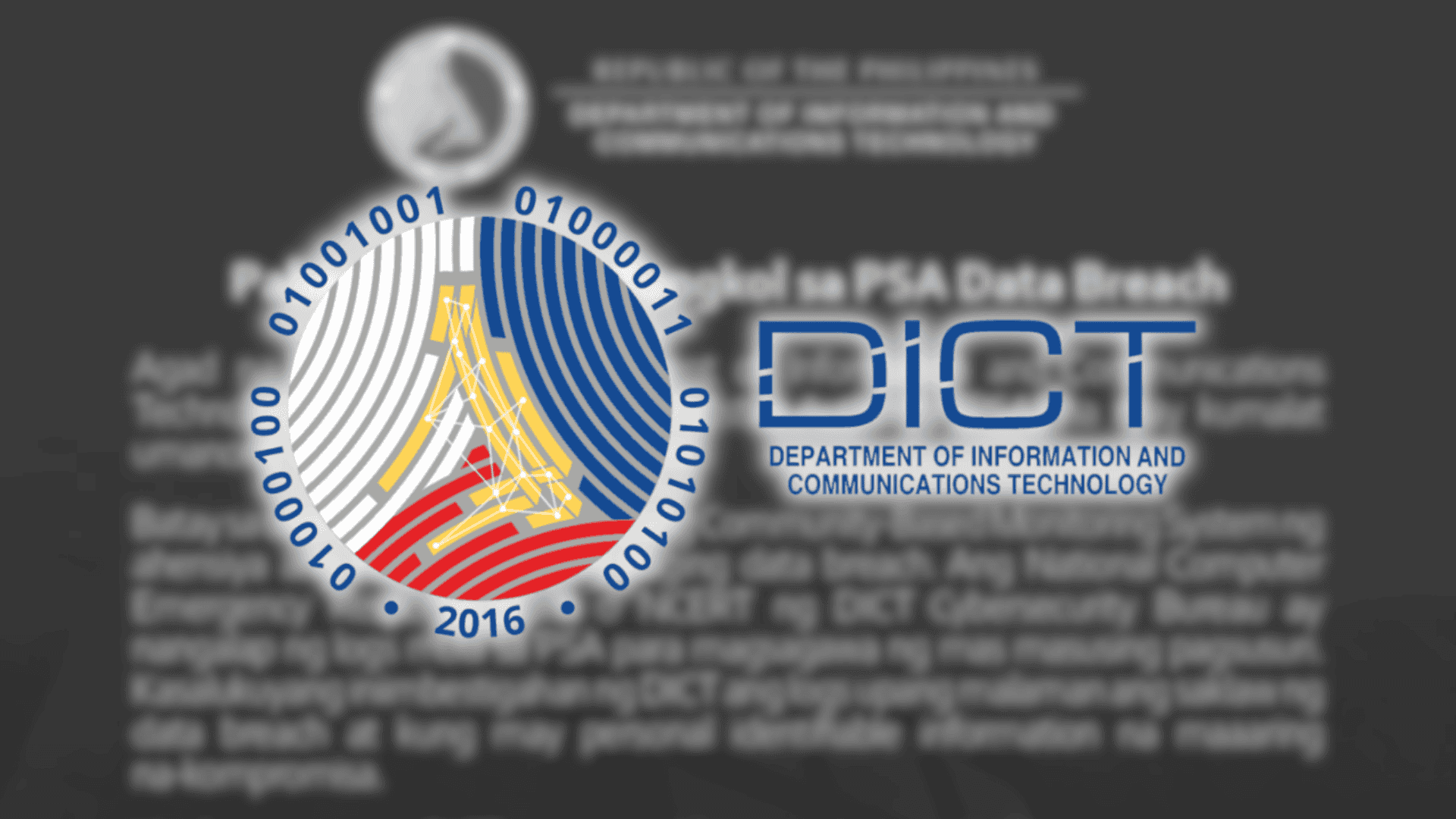 PSA data breach not a ransomware attack – DICT