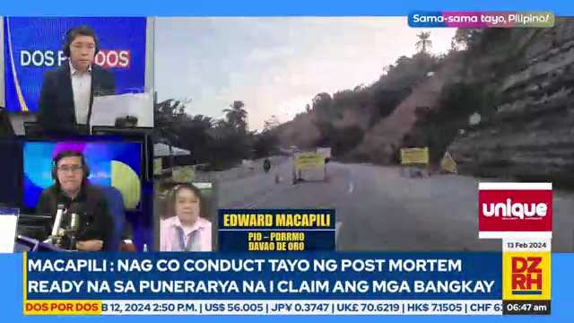 Rescuers doubt to find anymore survivors from Maco landslide