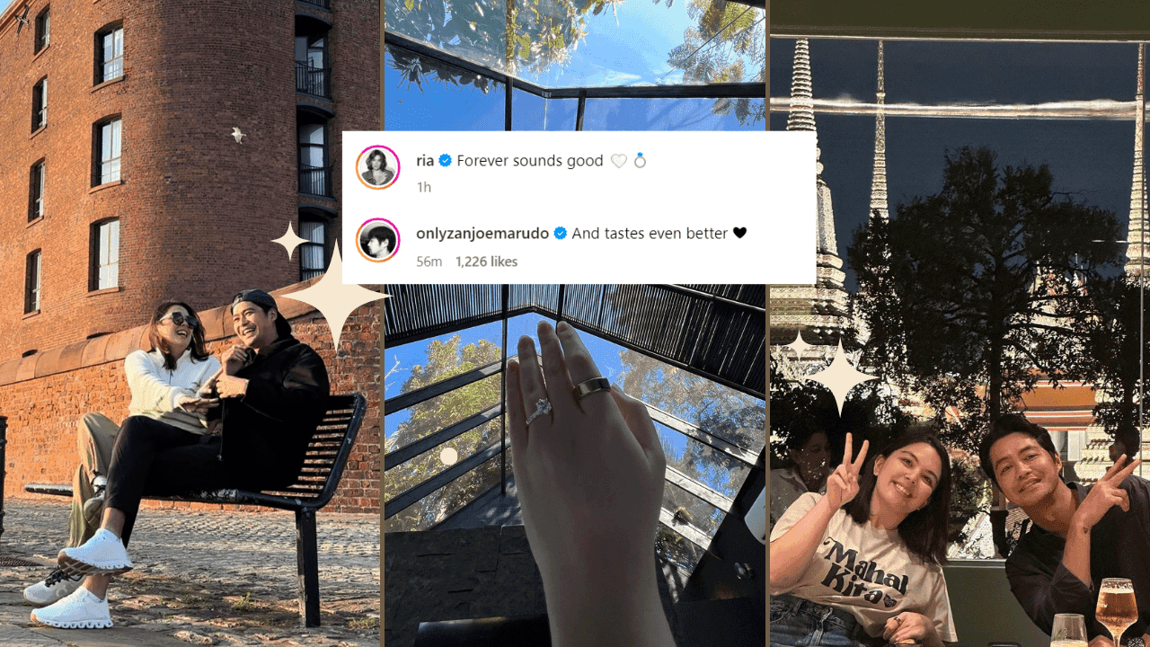 'Forever sounds good': Ria Atayde, Zanjoe Marudo are officially engaged!