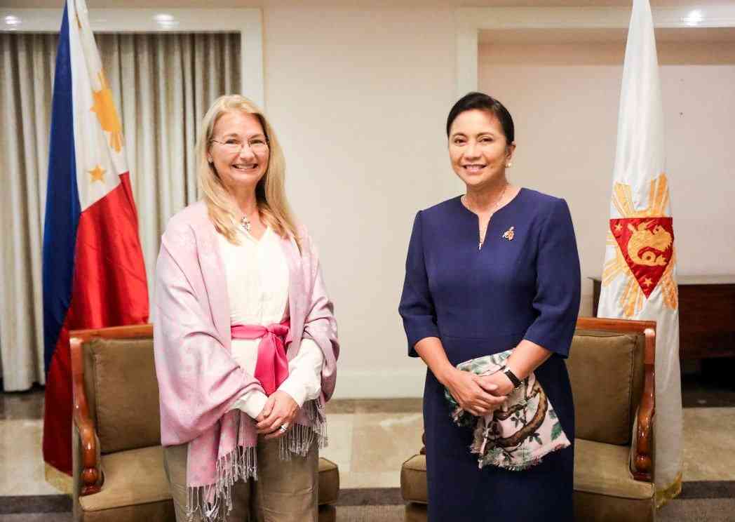 Robredo thanks Swedish envoy for supporting OVP