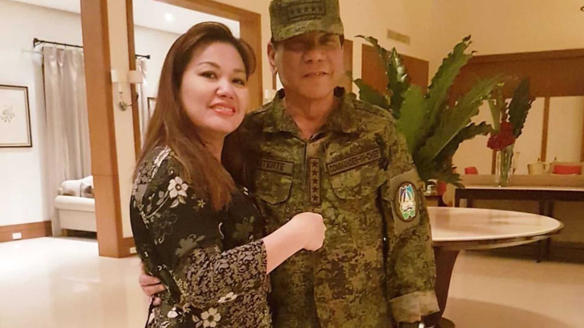 Rodrigo Duterte's common-law wife refutes claims of his COC cancellation