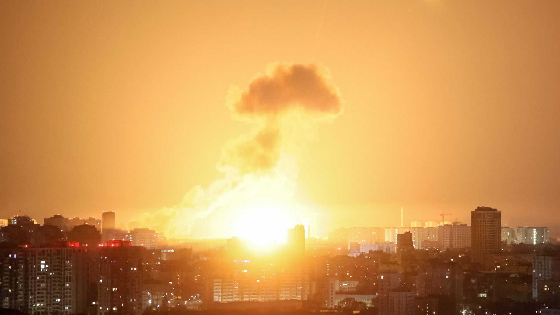 Russian attack on Kyiv kills at least eight, Ukrainian officials say