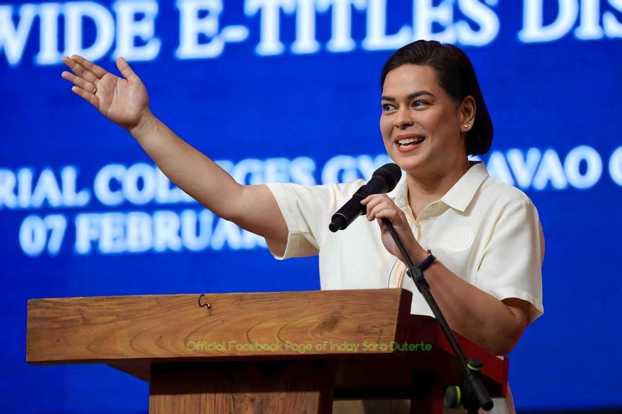 VP Sara remains mum on election plans