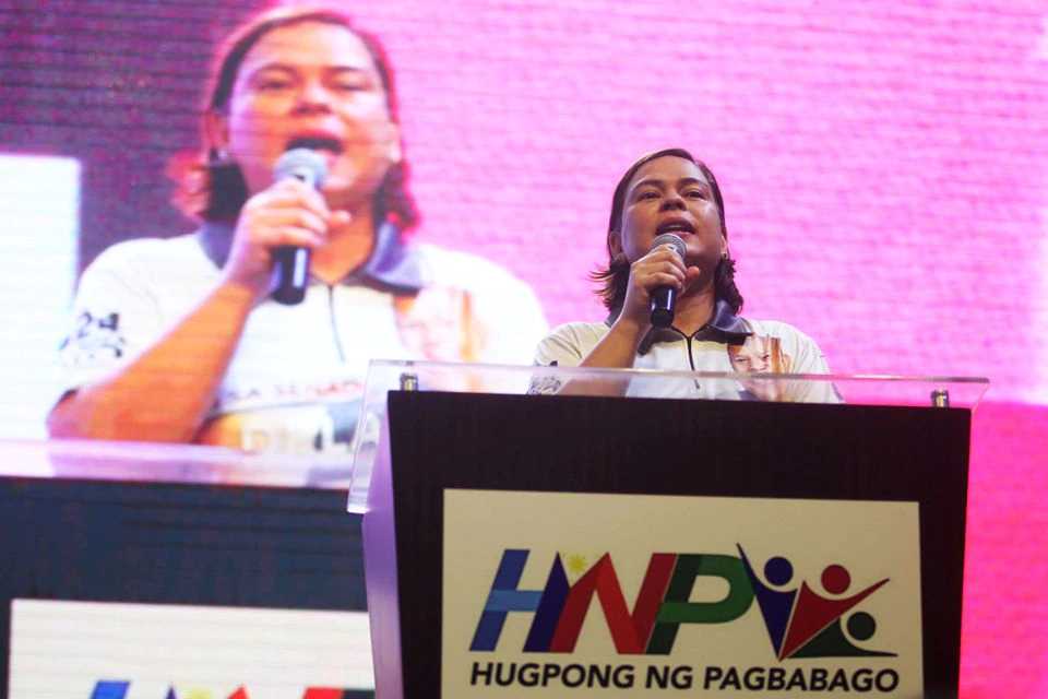 Sara Duterte quits Hugpong amid rumors of presidential bid