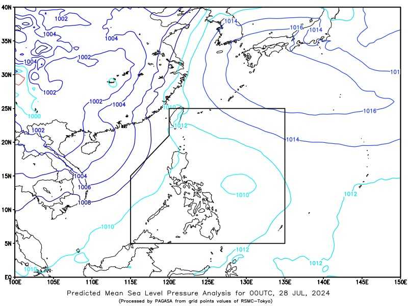 LPA, habagat to bring scattered rains, isolated rainshowers – PAGASA