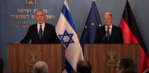 Scholz to Netanyahu: cannot stand by as Palestinians risk starvation