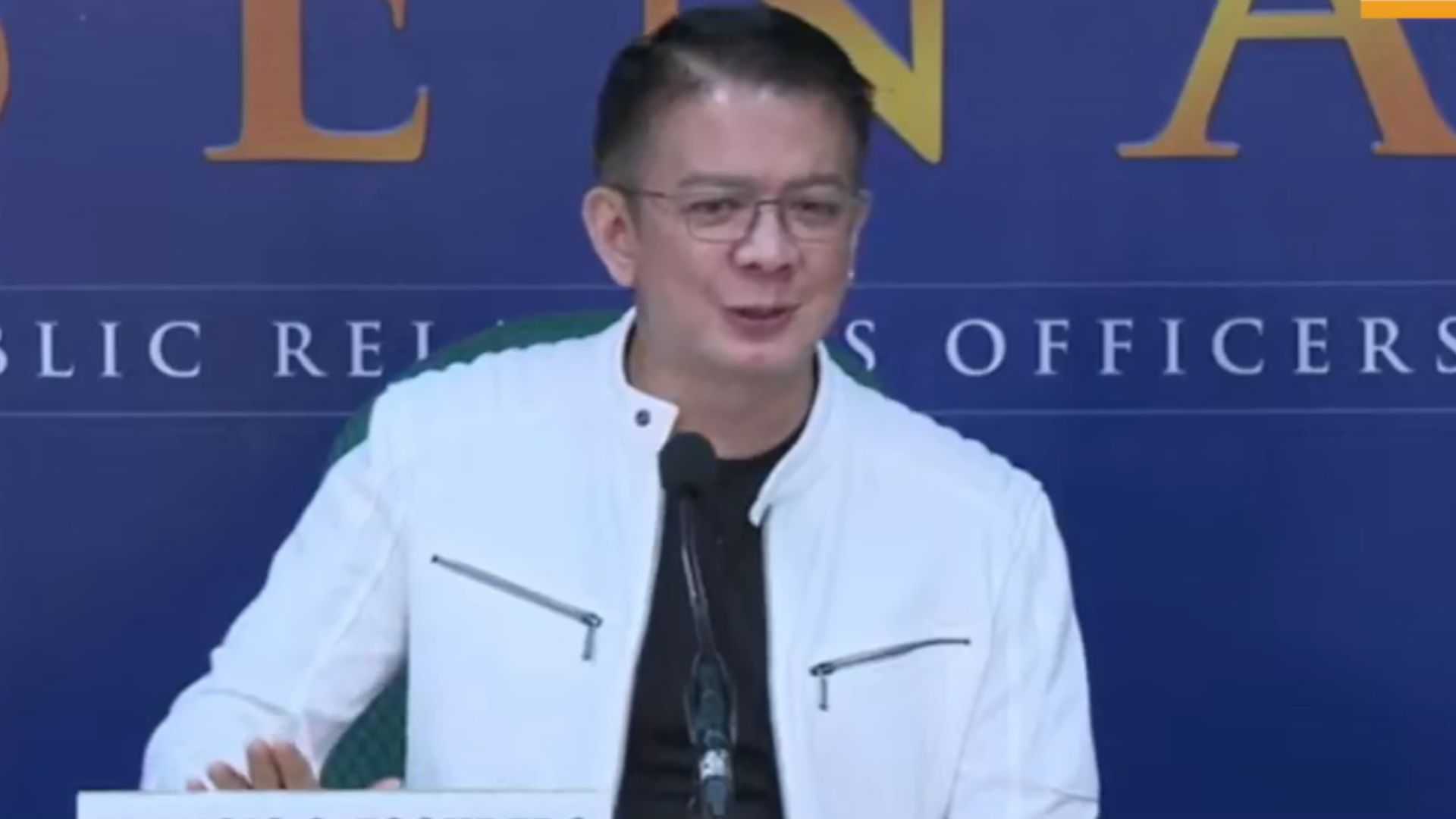 Sen. Chiz Escudero on Duterte's statements: could support or undermine him