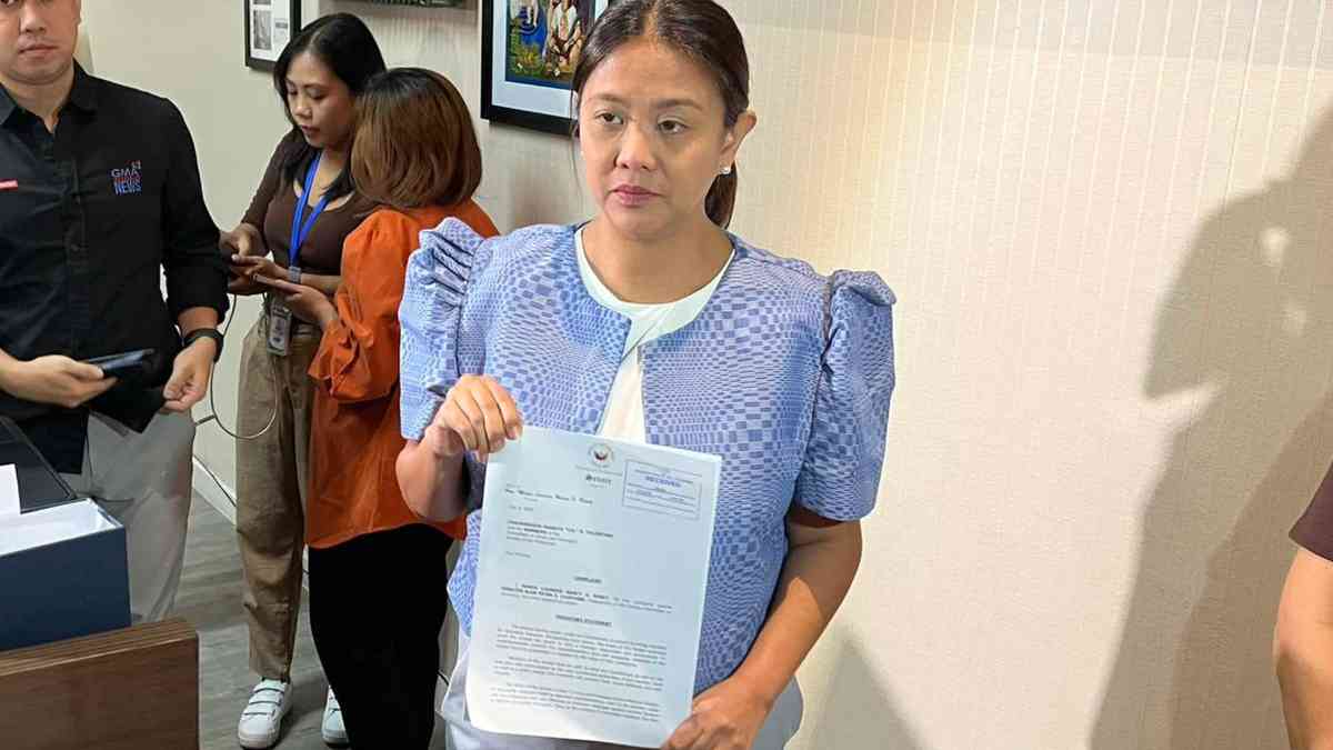 Sen. Nancy Binay files ethics complaint against Sen Alan Peter Cayetano