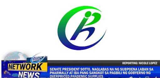 Senado, naglabas na ng subpoena laban sa kumpanyang sangkot sa overpriced pandemic supplies