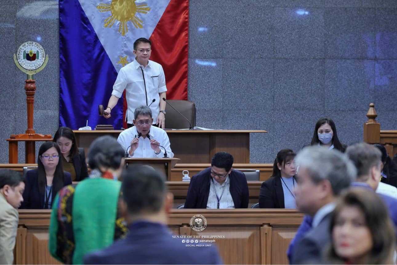Senate adjourns without tackling impeachment complaint vs. VP Duterte