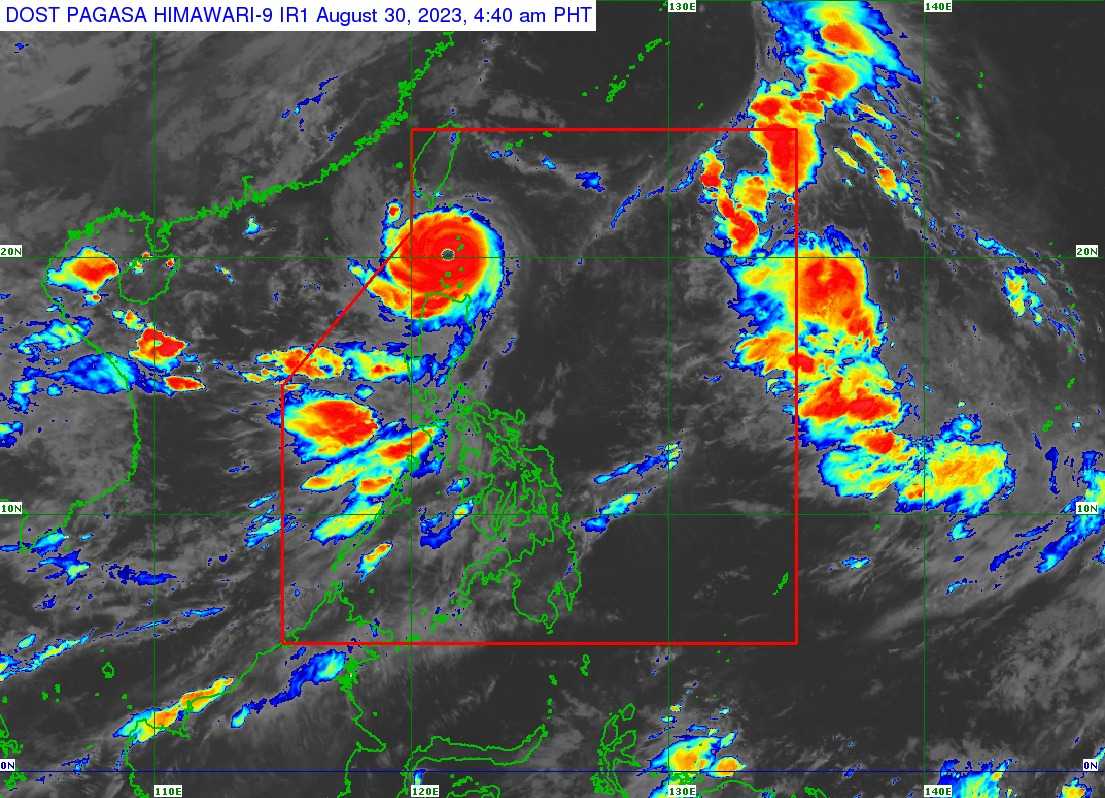Signal No. 4 remain in parts of Batanes, Babuyan; Super Typhoon Goring to exit PAR