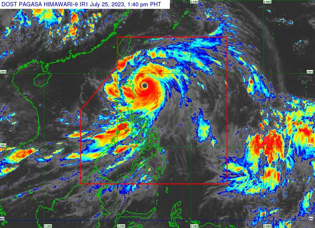 Babuyan Islands under Signal No. 5; Egay maintains strength, expected to make landfall